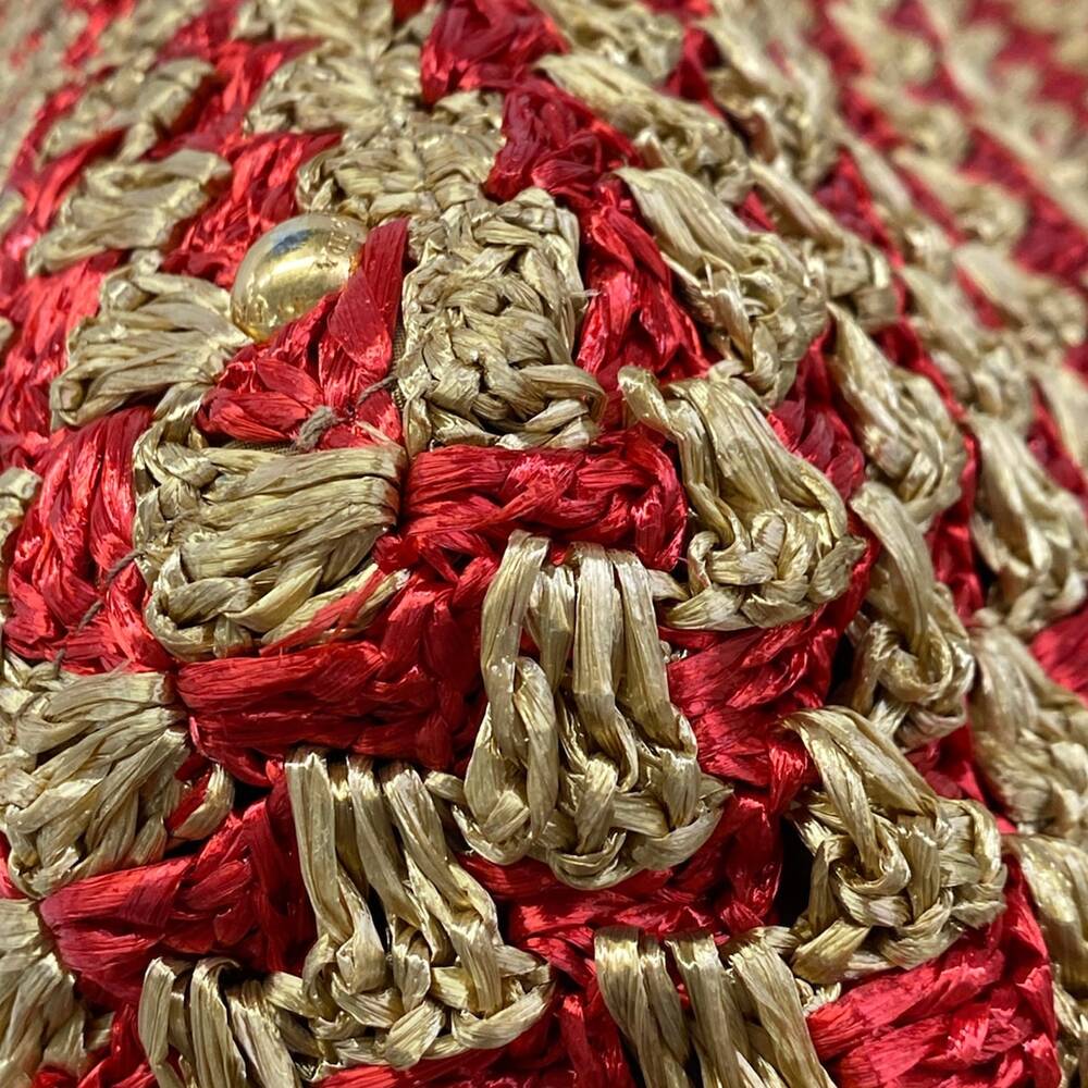 Prada Tote Bag Beige Red - Picture 6 of 15